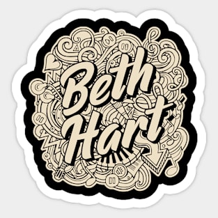 Beth Hart - Vintage Sticker